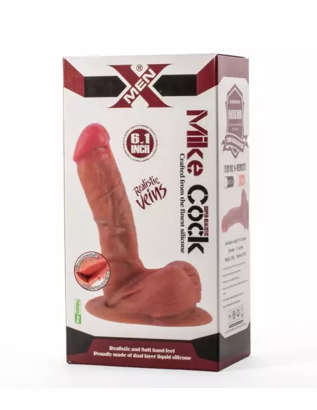 X-Men Mike 6.1" Cock Tan Dildó Dongok - Dildók X-Men