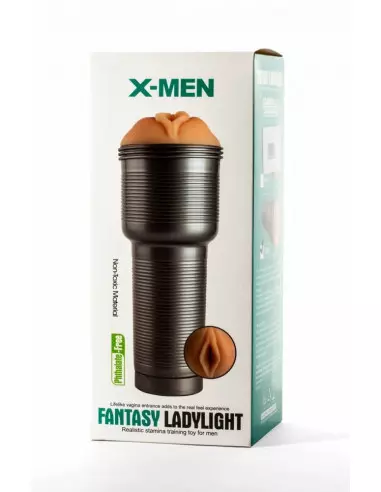 X-Men Fantasy Ladylight Vibrating Maszturbátor Férfi maszturbátorok X-Men