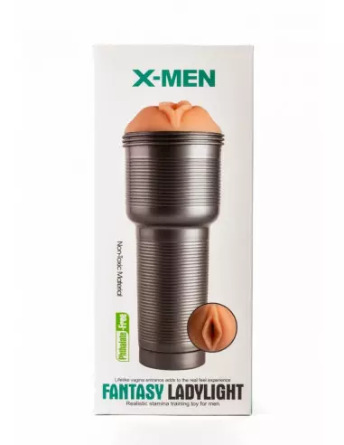 X-Men Fantasy Ladylight Vibrating Maszturbátor Férfi maszturbátorok X-Men