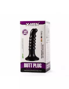 X-Men 10" Extra Girthy Black IV Fenékdugó Fenékdugók X-Men
