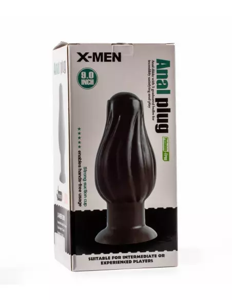 X-Men 7.5" Black Fenékdugó Fenékdugók X-Men