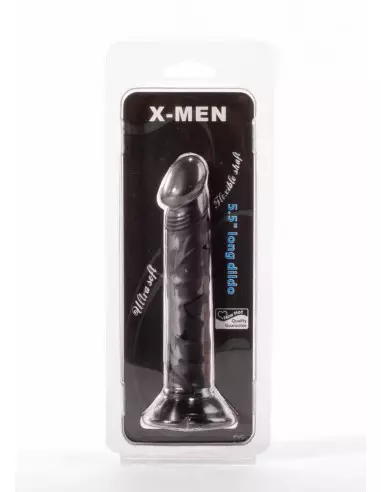 X-Men 5.5" Ultra Soft Black Dildó Dongok - Dildók X-Men