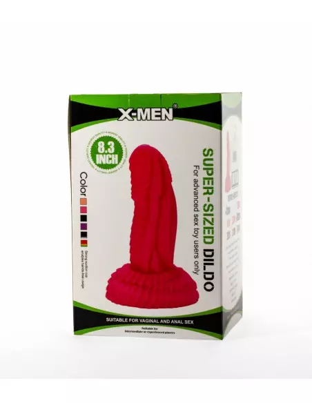X-Men 8.3" Super Sized PVC Black Dildó Dongok - Dildók X-Men