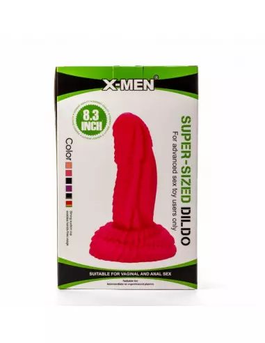 X-Men 8.3" Super Sized PVC Black Dildó Dongok - Dildók X-Men