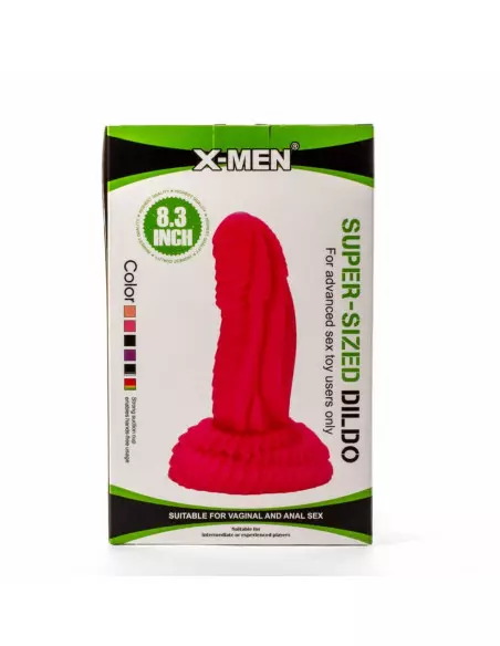 X-Men 8.3" Super Sized PVC Black Dildó Dongok - Dildók X-Men