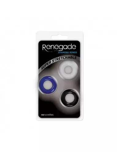 Renegade Stamina Rings Péniszgyűrű Péniszgyűrűk - Mandzsetták NS Toys
