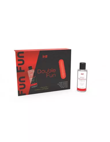 DOUBLE FUN Mini Vibrátor Mini vibrátorok és tojások Intt