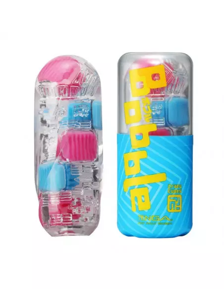 TENGA Bobble Crazy Cubes Maszturbátor Férfi maszturbátorok Tenga