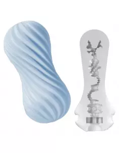 TENGA FLEX BUBBLY BLUE Maszturbátor Férfi maszturbátorok Tenga