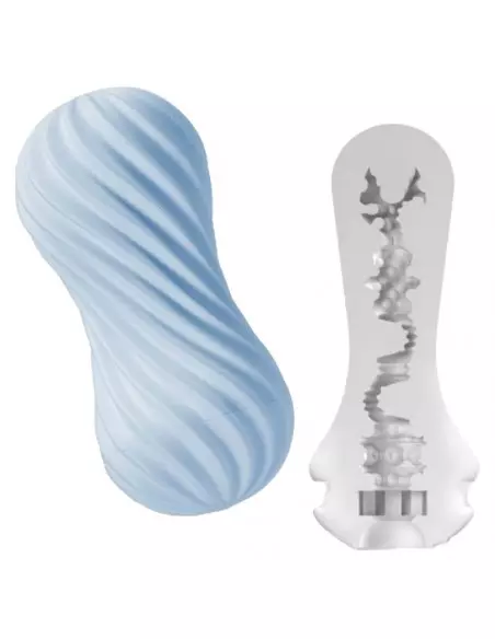 TENGA FLEX BUBBLY BLUE Maszturbátor Férfi maszturbátorok Tenga