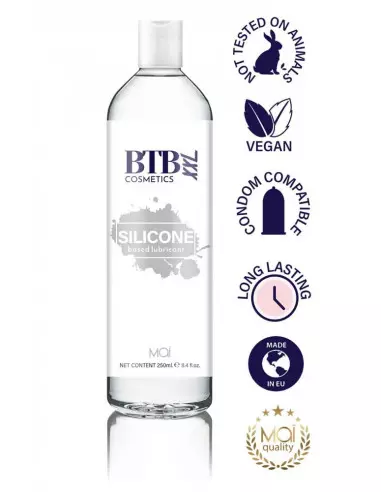 BTB Szilikon Bázisú Síkosító 250ML Szilikonbázisú síkosítók BTB Cosmetics