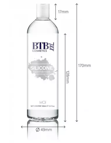 BTB Szilikon Bázisú Síkosító 250ML Szilikonbázisú síkosítók BTB Cosmetics