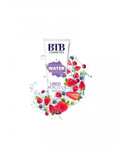 BTB RED FRUITS Ízesített Vízbázisú Síkosító 100ML Vízbázisú síkosítók BTB Cosmetics