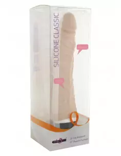 Classic Slim Nude Vibrátor Realisztikus vibrátorok Seven Creations