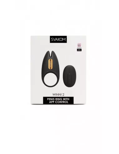 Winni 2 Péniszgyűrű Okos vibrátorok Svakom