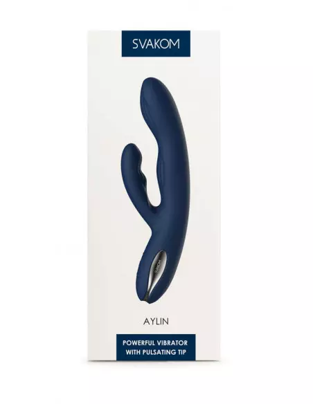 Aylin Dark Blue Vibrátor Nonfiguratív vibrátorok Svakom