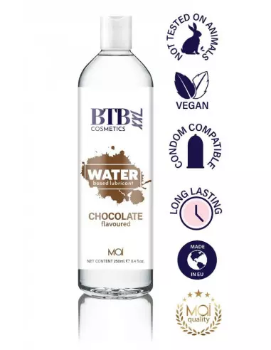 BTB Vízbázisú Csoki Ízesítésű Síkosító 250ML Vízbázisú síkosítók BTB Cosmetics