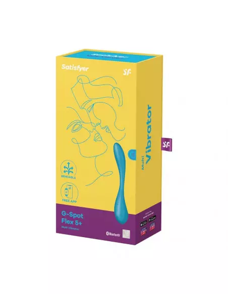 G-Spot Flex 5+ petrol Vibrátor Okos vibrátorok Satisfyer