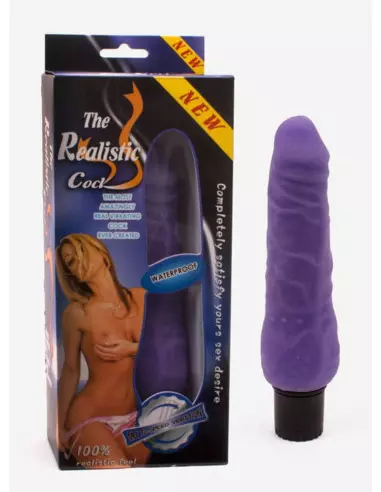 The Realistic Cock Purple 1 Vibrátor Realisztikus vibrátorok Debra