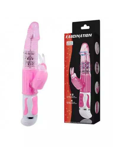 Fascination Bunny Pink 1 Vibrátor Nonfiguratív vibrátorok Debra