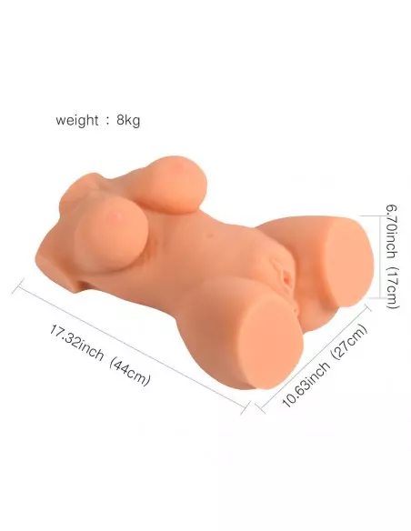 Emma Half Body Szexbaba Férfi maszturbátorok Mistress