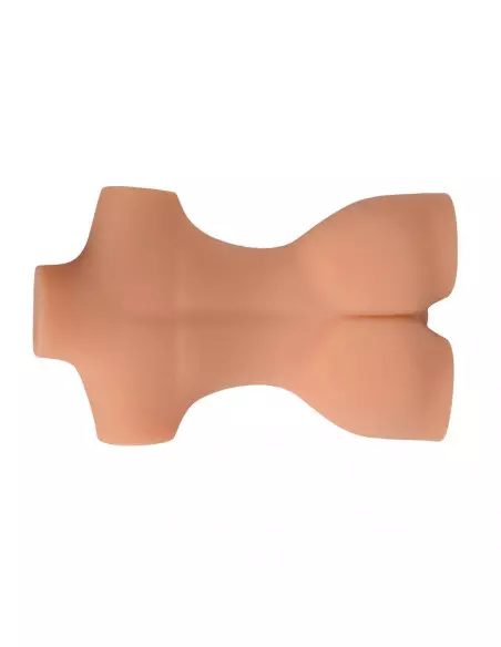 Busty Lady Half Body Szexbaba Férfi maszturbátorok Mistress