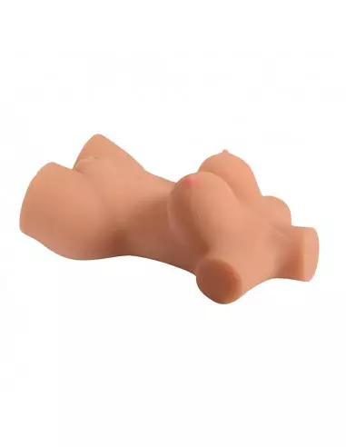 Busty Lady Half Body Szexbaba Férfi maszturbátorok Mistress