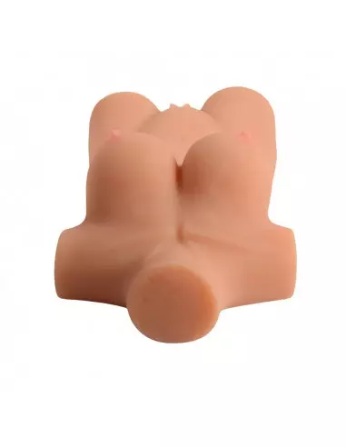 Busty Lady Half Body Szexbaba Férfi maszturbátorok Mistress