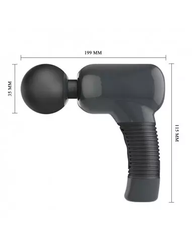 Pretty Love Magic Gun Black Masszírozó Masszírozók Pretty Love