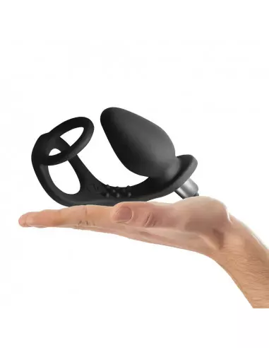 Ro-Zen Black 7 Speed Pet Péniszgyűrű Péniszgyűrűk - Mandzsetták Rocks-Off