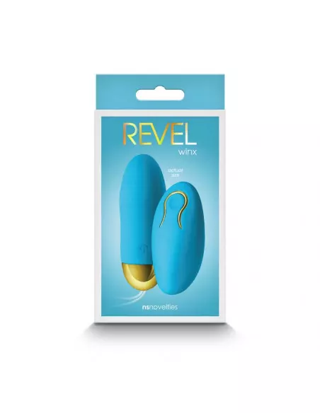 Revel - Winx - Blue Mini Vibrátor Mini vibrátorok és tojások NS Toys Revel - Winx - Blue Mini Vibrátor Mini vibrátorok és tojások NS Toys