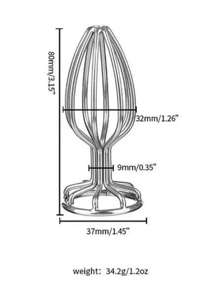 Stainless M Fenékdugó Fenékdugók Mistress