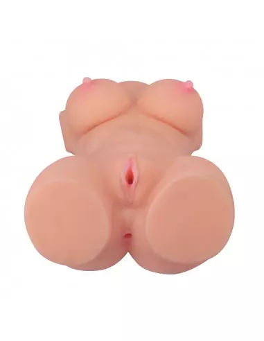 Double Hole 3D VI Maszturbátor Férfi maszturbátorok Mistress