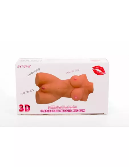 Double Hole 3D VI Maszturbátor Férfi maszturbátorok Mistress Double Hole 3D VI Maszturbátor Férfi maszturbátorok Mistress