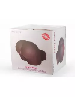 2 Sweet Holes Brown Maszturbátor Férfi maszturbátorok Mistress