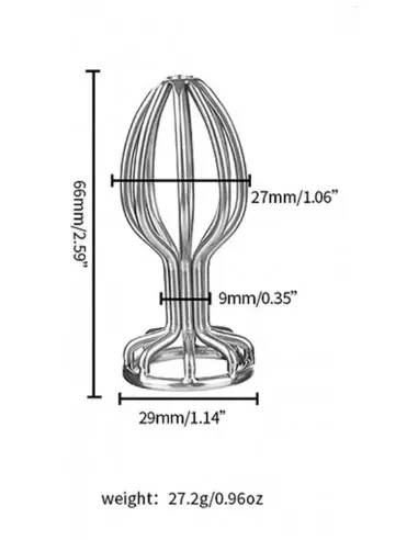 Stainless S Fenékdugó Fenékdugók Mistress