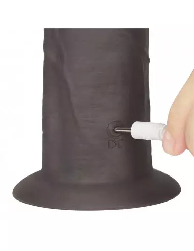 10'' Dual Layered Silicone Rotator Brown Vibrátor Realisztikus vibrátorok Lovetoy