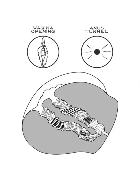Streetgirl's 13 Maszturbátor Férfi maszturbátorok Lovetoy