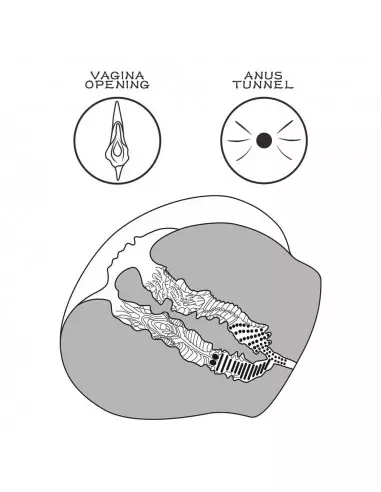 Streetgirl's 12 Black Maszturbátor Férfi maszturbátorok Lovetoy