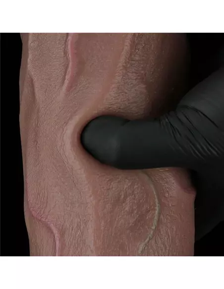 12'' Dual Layered Silicone Cock XXL Dildó Dongok - Dildók Lovetoy