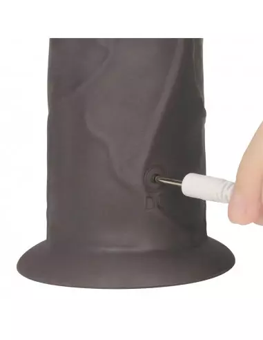 9'' Dual Layered Silicone Rotator Brown Vibrátor Realisztikus vibrátorok Lovetoy