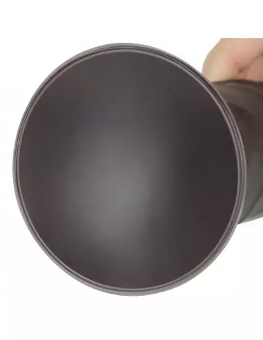 9'' Dual Layered Silicone Rotator Brown Vibrátor Realisztikus vibrátorok Lovetoy