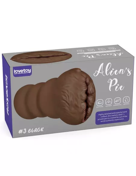 Alien's Pie 3 Black Maszturbátor Férfi maszturbátorok Lovetoy
