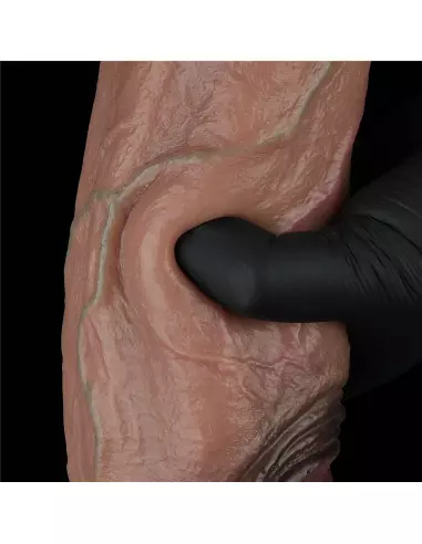 11'' Dual Layered Silicone Cock XXL Dildó Dongok - Dildók Lovetoy