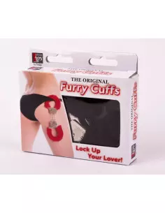 Metal Handcuff With Plush Black Bilincs Bilincsek - Kötözők Nmc