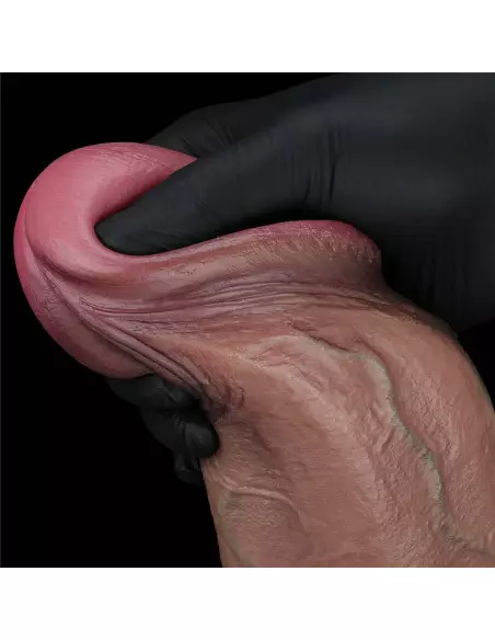 13'' Dual Layered Silicone Cock XXL Dildó Dongok - Dildók Lovetoy