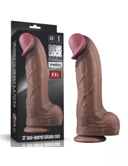13'' Dual Layered Silicone Cock XXL Dildó Dongok - Dildók Lovetoy