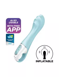 Air Pump 5+ blue Okos Vibrátor Okos vibrátorok Satisfyer 2