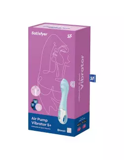 Air Pump 5+ blue Okos Vibrátor Okos vibrátorok Satisfyer