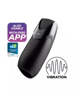 Men Vibration+ Connect App Okos Maszturbátor Okos vibrátorok Satisfyer 2